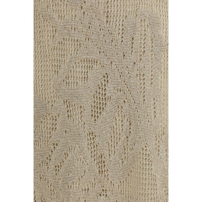 Brunello Cucinelli Beige Leinen-Freizeitkleid