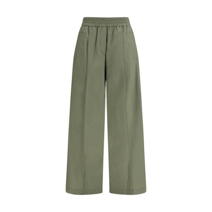 Brunello Cucinelli Zweifarbige Baumwoll-Freizeithose