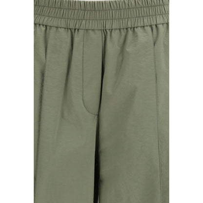 Brunello Cucinelli Zweifarbige Baumwoll-Freizeithose