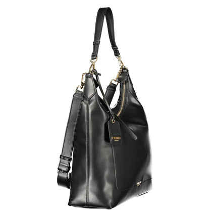 Twinset Schwarze Handtasche aus Polyethylen
