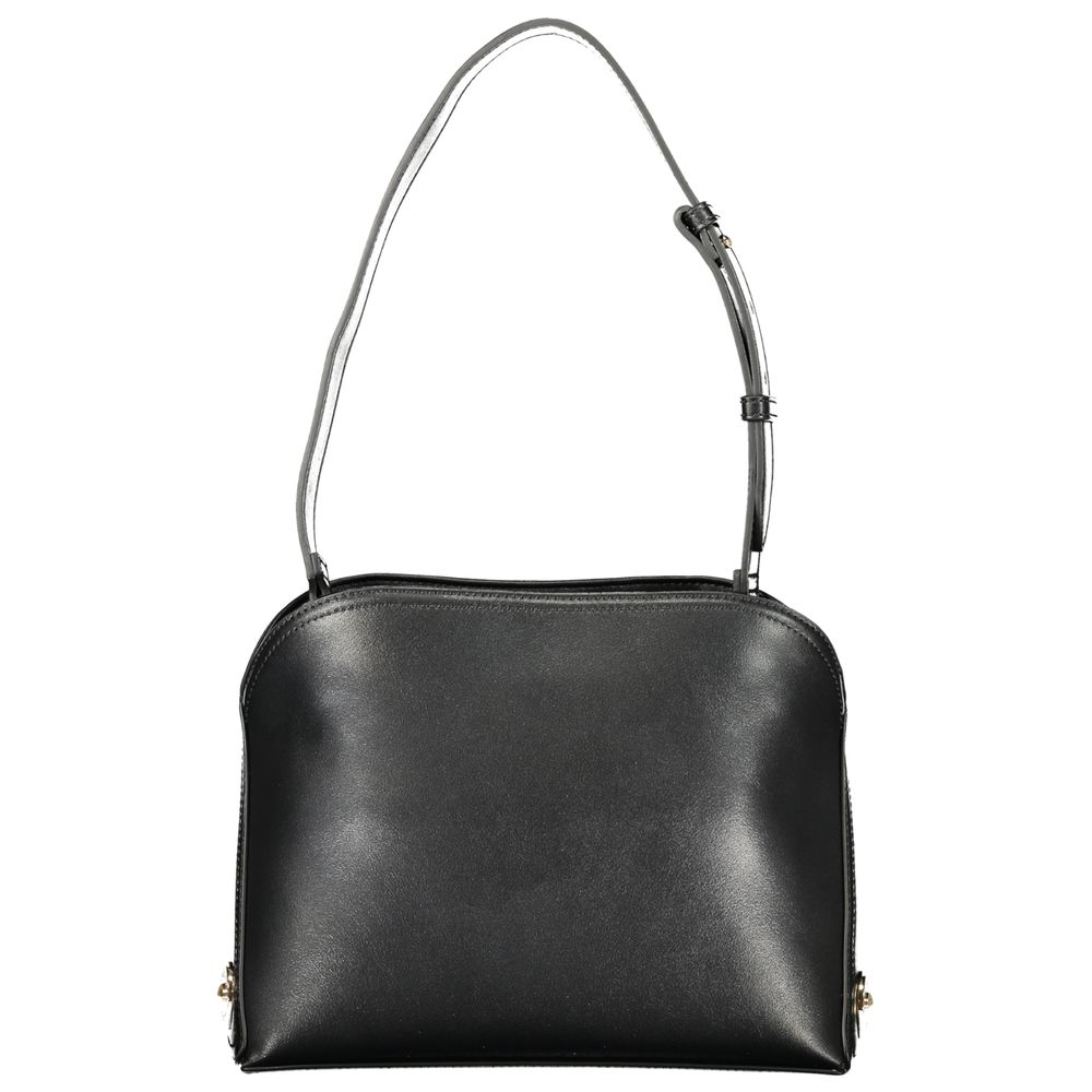 Twinset Schwarze Handtasche aus Polyethylen