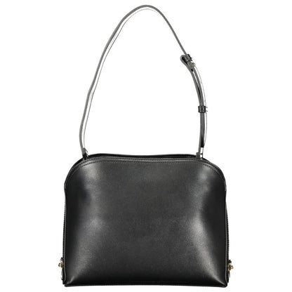 Twinset Schwarze Handtasche aus Polyethylen