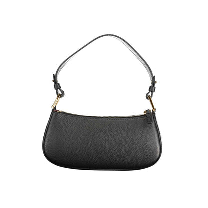 Coccinelle Schwarze Leder Damentasche