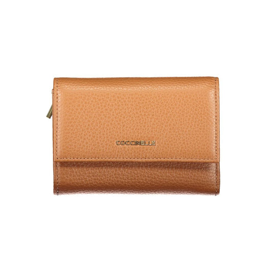 Coccinelle Marrone Leder Damen Geldbörse