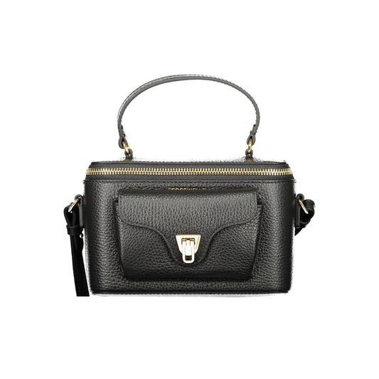 Coccinelle Schwarze Leder Damentasche