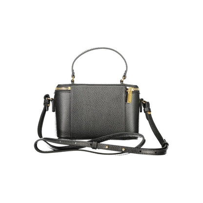 Coccinelle Schwarze Leder Damentasche