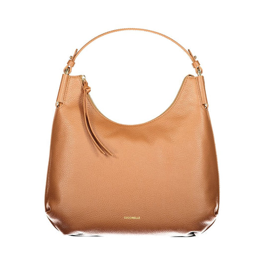 Coccinelle Rebekka Handtasche aus braunem Leder