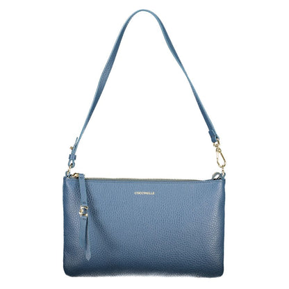 Coccinelle Blu Leder Damentasche