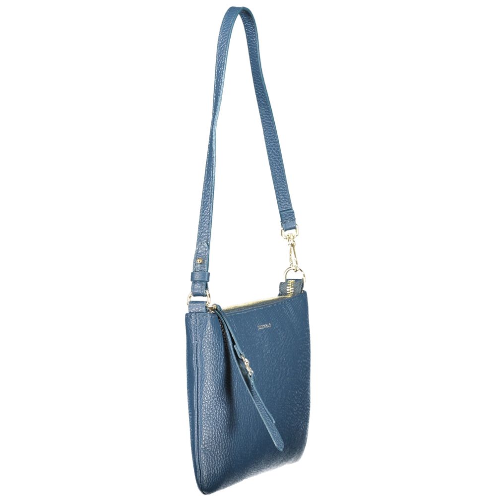 Coccinelle Blu Leder Damentasche