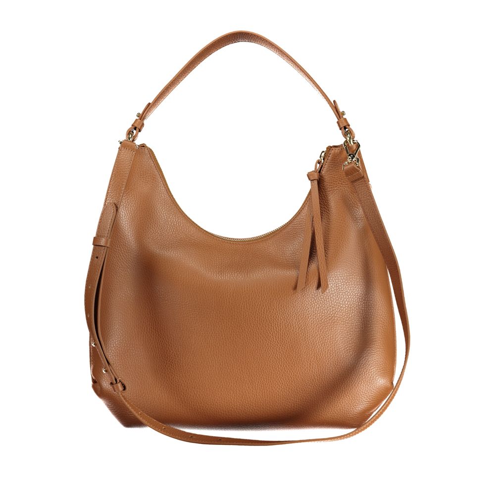 Coccinelle Braune Lederhandtasche