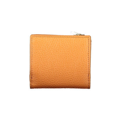 Coccinelle Arancione Pelle Damen Geldbörse