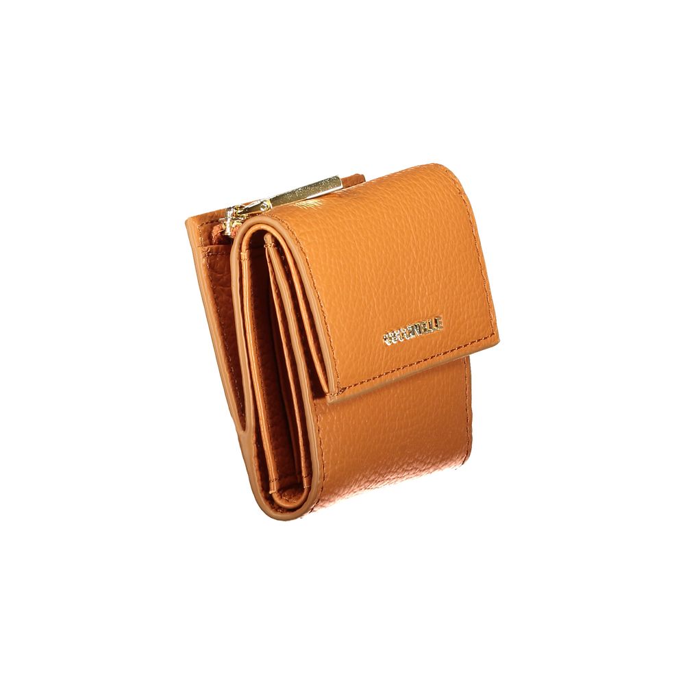 Coccinelle Arancione Pelle Damen Geldbörse