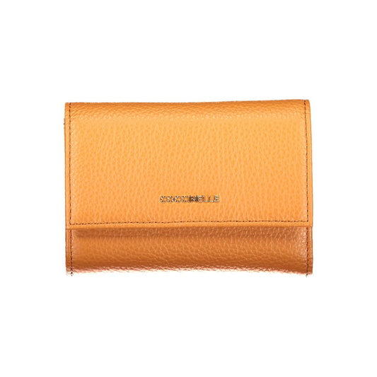 Coccinelle Arancione Pelle Damen Geldbörse