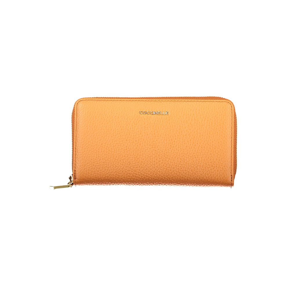 Coccinelle Orange Leather Wallet for Women
