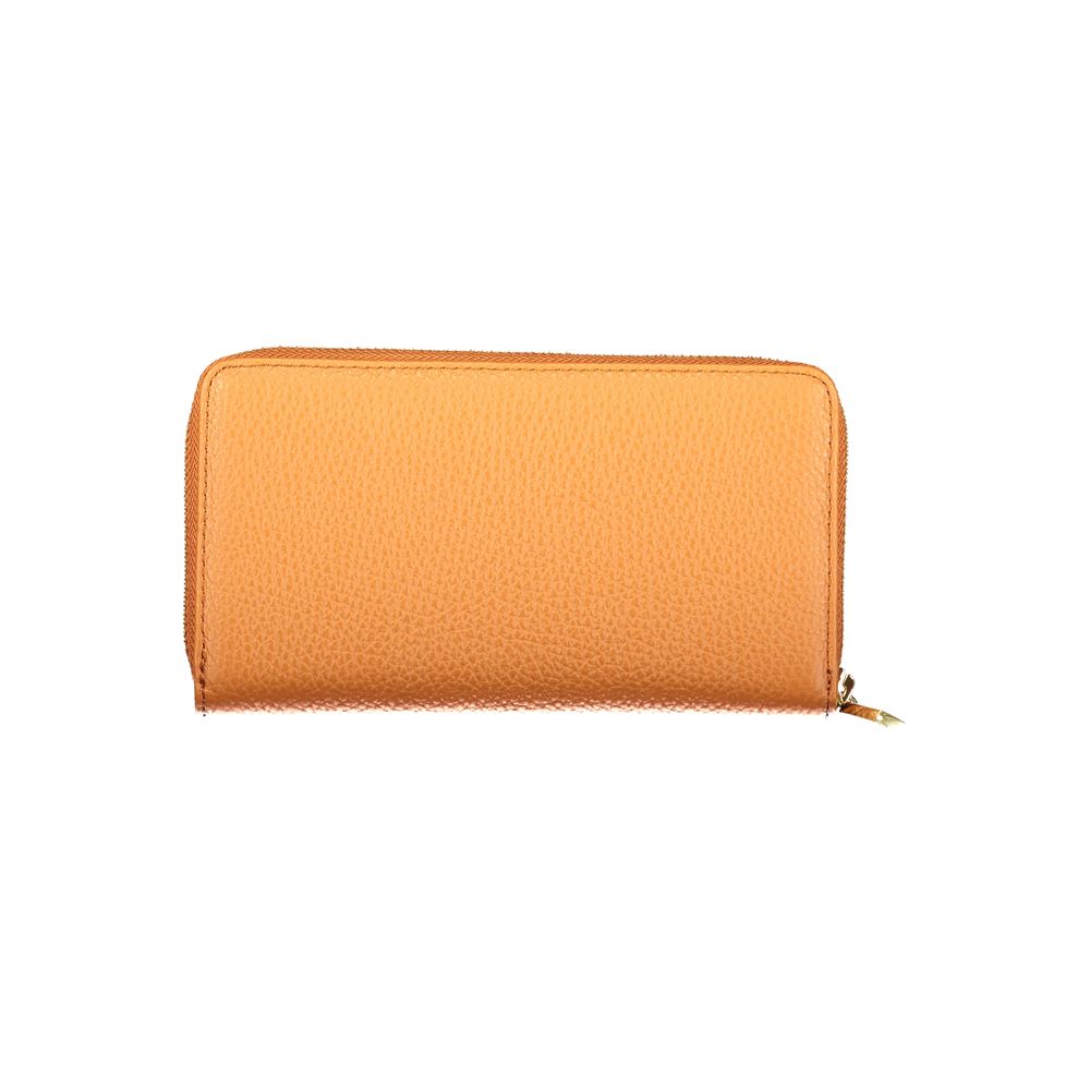 Coccinelle Arancione Leder Damen Geldbörse