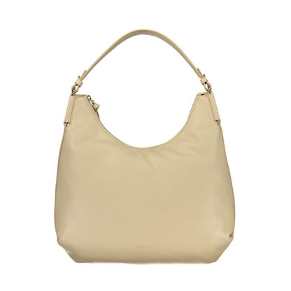 Coccinelle Damenhandtasche aus beigem Leder