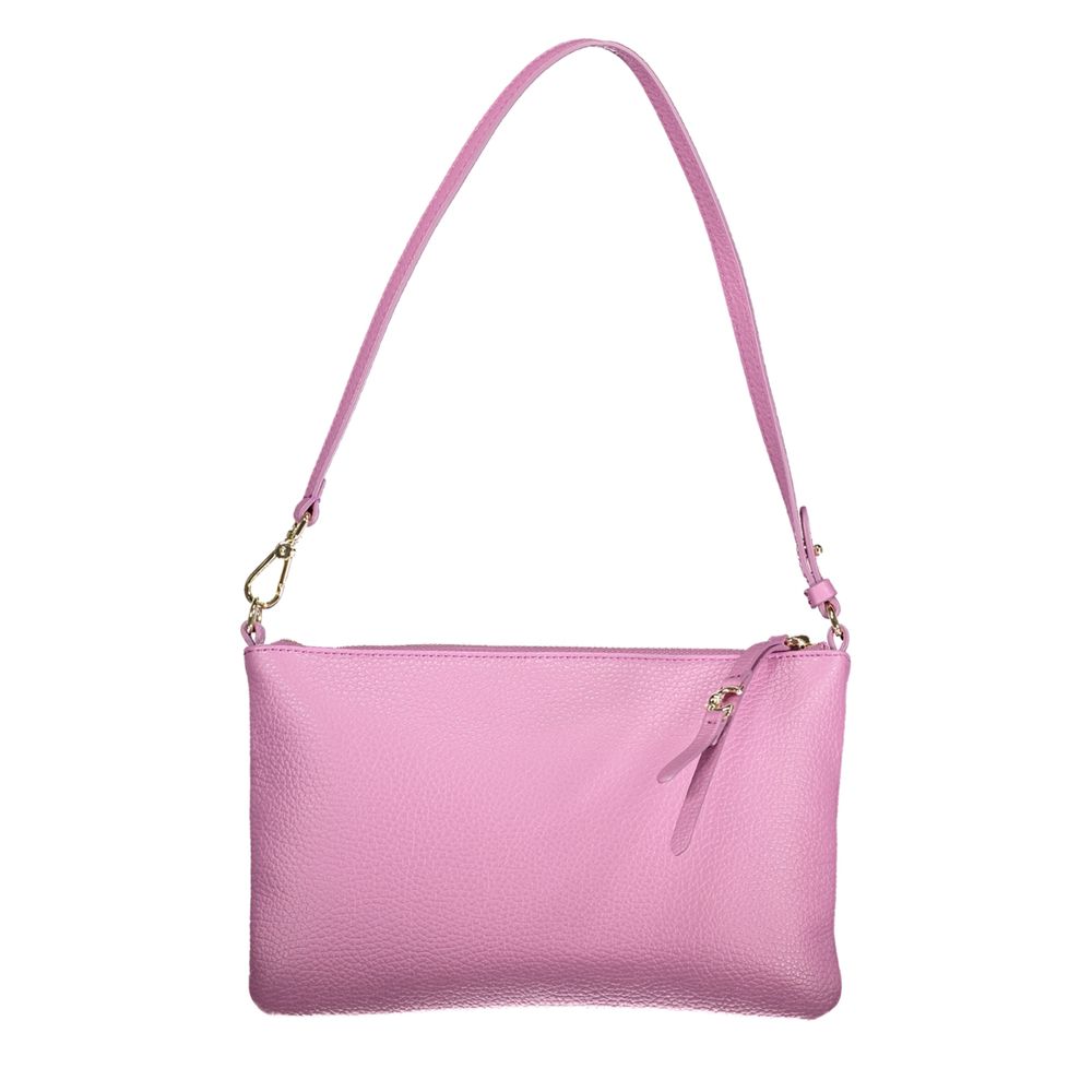 Coccinelle Lila Lederhandtasche
