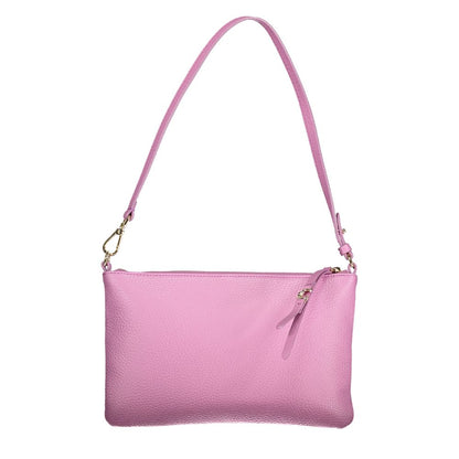Coccinelle Lila Lederhandtasche
