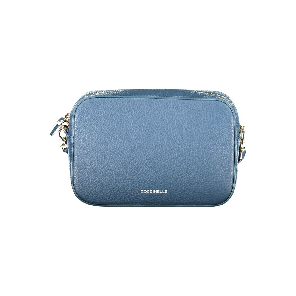 Coccinelle Blaue Leder-Damentasche