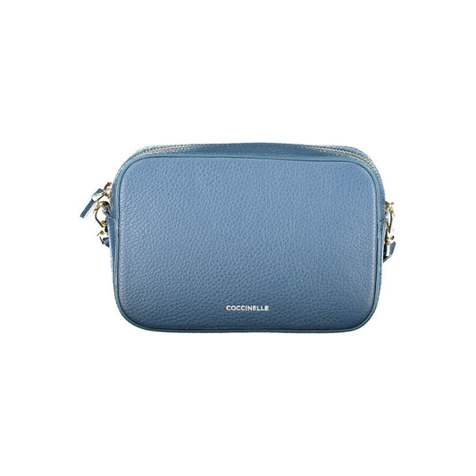 Coccinelle Blaue Leder-Damentasche