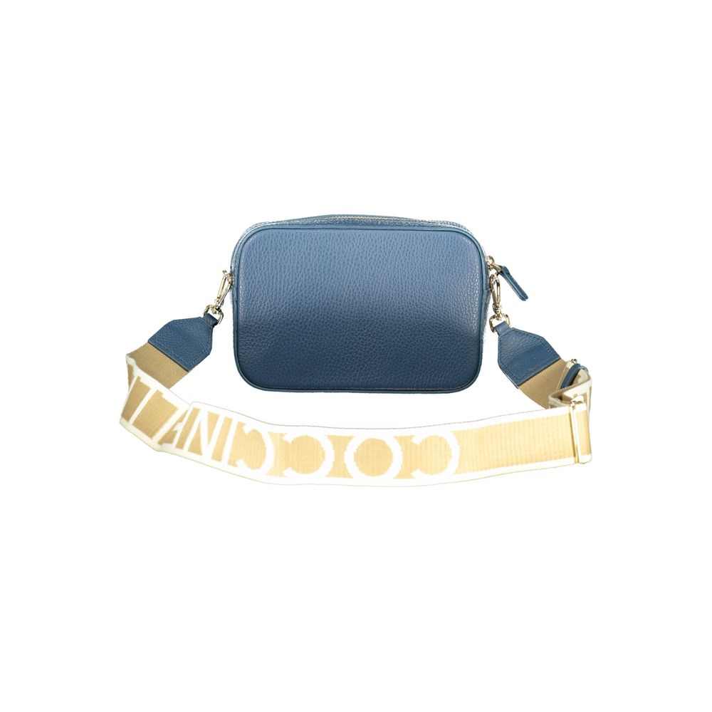 Coccinelle Blaue Leder-Damentasche