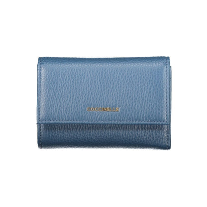 Coccinelle Blu Leder Geldbörse für Damen