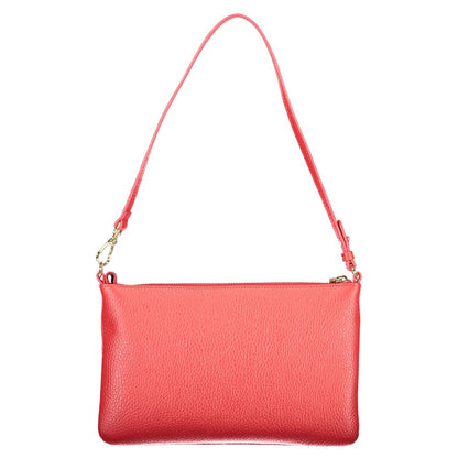 Coccinelle Rote Lederhandtasche