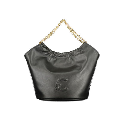 Coccinelle Schwarze Leder Damentasche