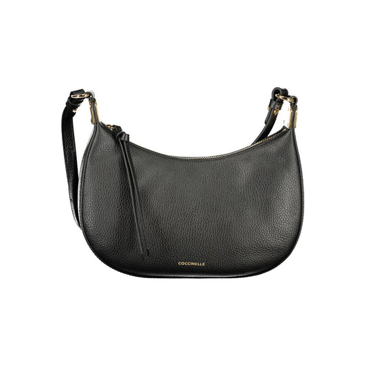 Coccinelle Schwarze Lederhandtasche