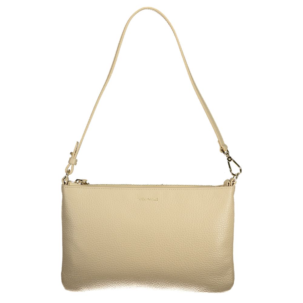 Coccinelle Damenhandtasche aus beigem Leder