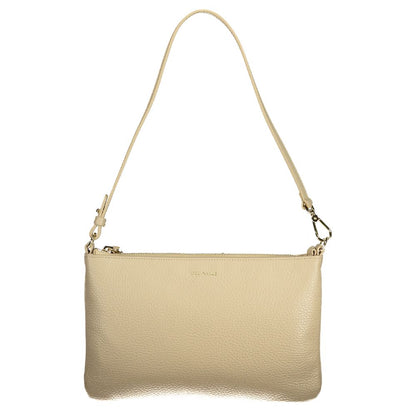 Coccinelle Damenhandtasche aus beigem Leder