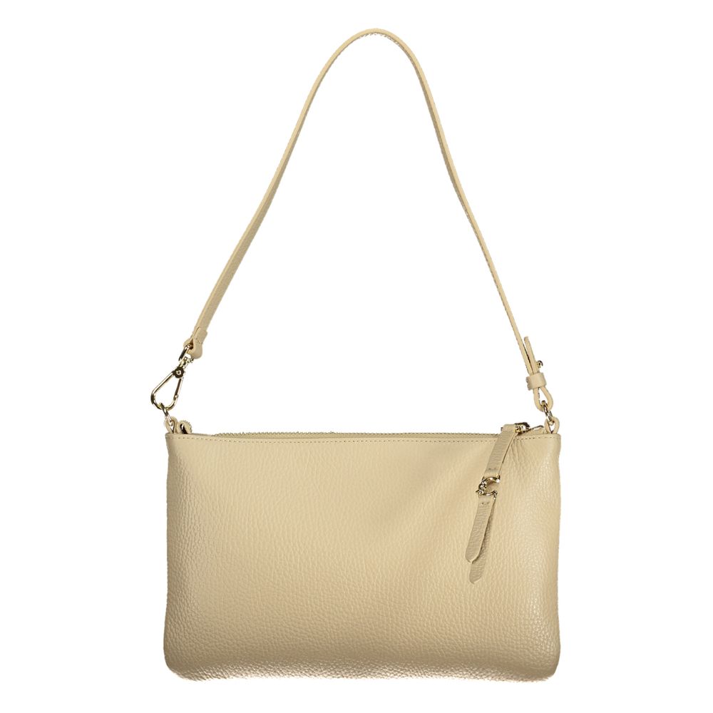 Coccinelle Damenhandtasche aus beigem Leder