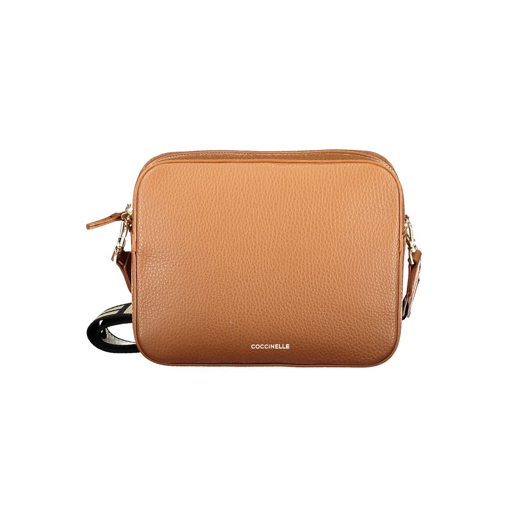 Coccinelle Braune Lederhandtasche