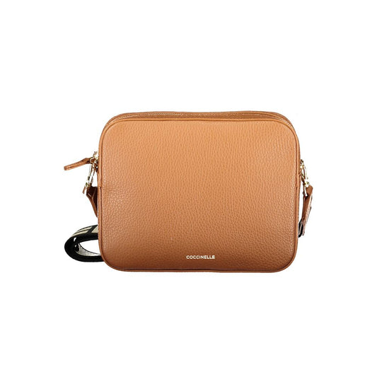 Coccinelle Braune Lederhandtasche