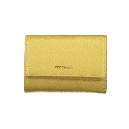 Coccinelle Verde Pelle Damen Geldbörse