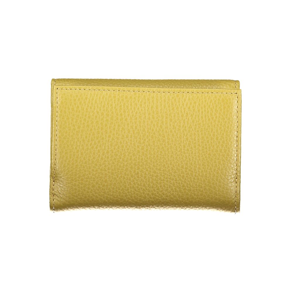 Coccinelle Verde Pelle Damen Geldbörse