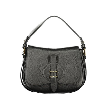 Coccinelle Schwarze Leder Damentasche