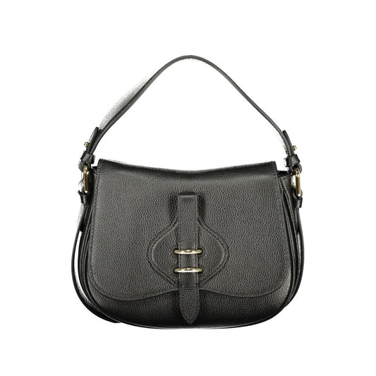 Coccinelle Schwarze Leder Damentasche