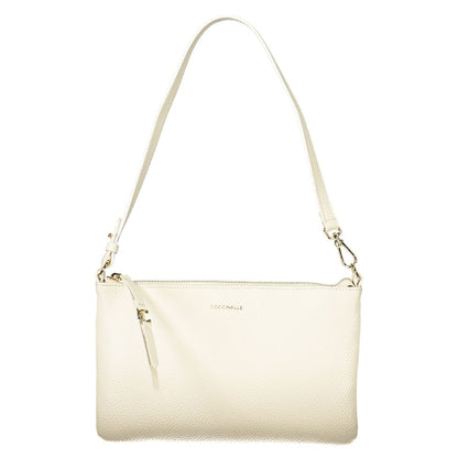 Coccinelle Bianco Pelle Damen Handtasche