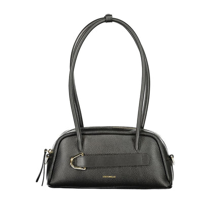 Coccinelle Schwarze Lederhandtasche