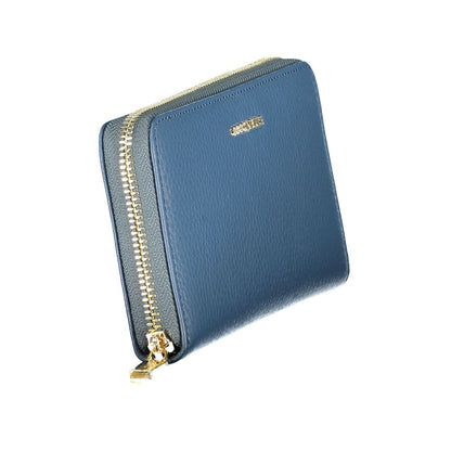 Coccinelle Blu Leder Damen Portemonnaie