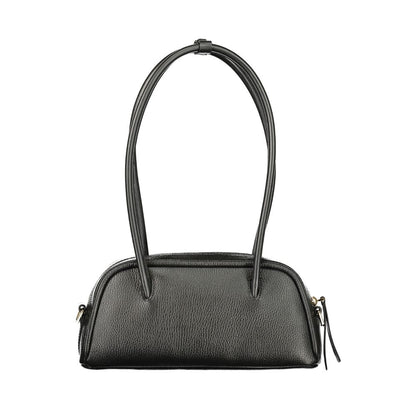 Coccinelle Schwarze Lederhandtasche