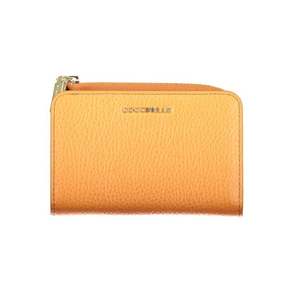 Coccinelle Arancione Leder Damen Geldbörse