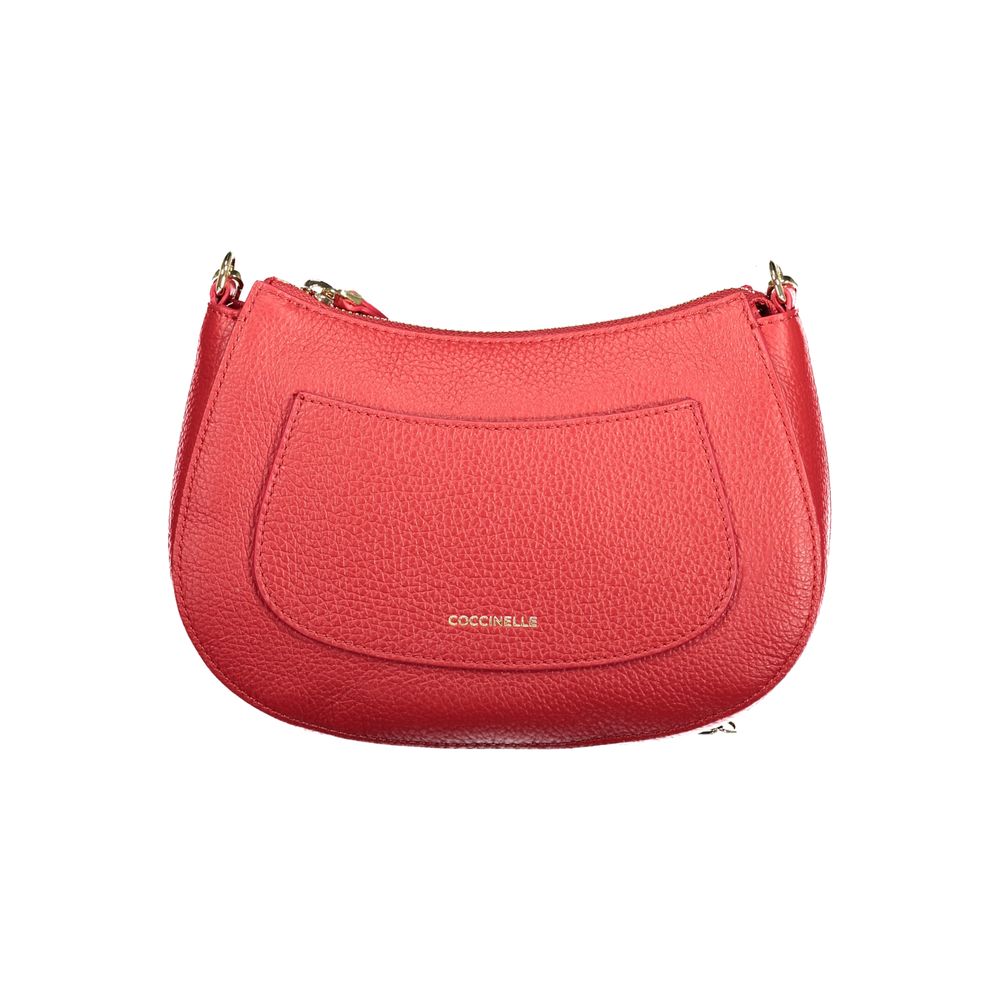 Coccinelle Schultertasche aus mehrfarbigem Rindsleder