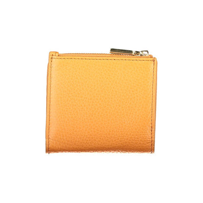 Coccinelle Arancione Pelle Damen Geldbörse
