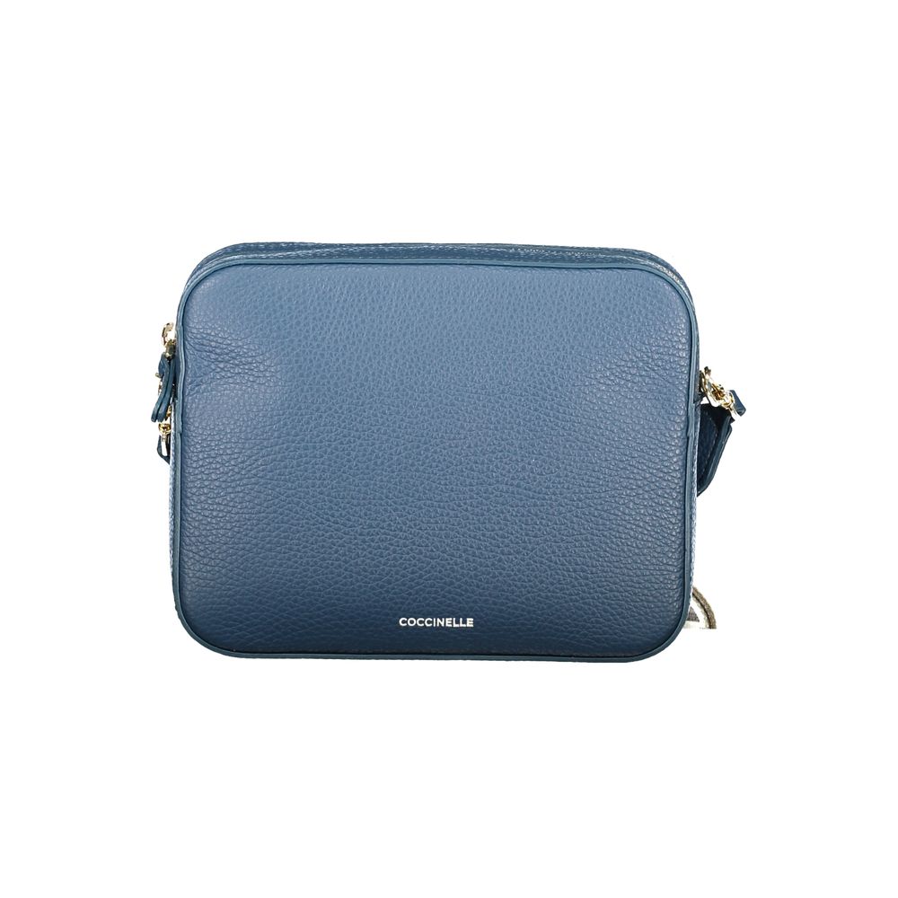 Coccinelle Blu Leder Damentasche
