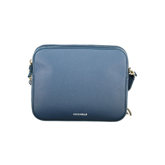 Coccinelle Blu Leder Damentasche