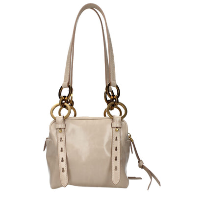 Prada Schultertasche aus pinkfarbenem Leder