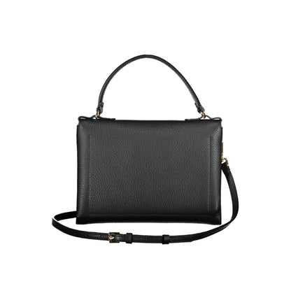 Coccinelle Schwarze Leder Damentasche