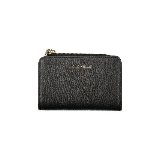 Coccinelle Portafoglio Donna Nero in Pelle